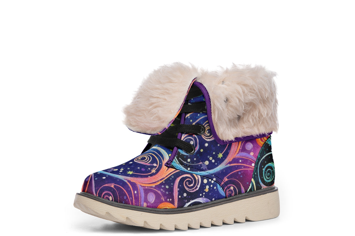 Rainbow Night Polar Boots