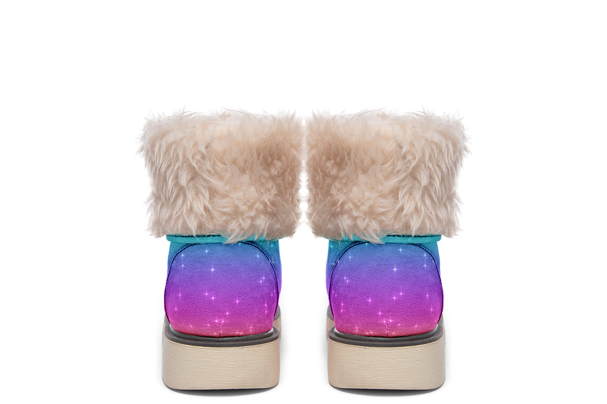 Rainbow Sparkles Polar Boots