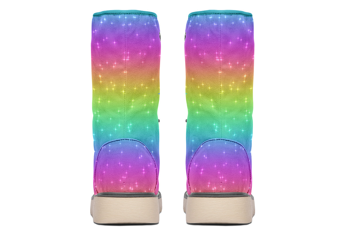 Rainbow Sparkles Polar Boots