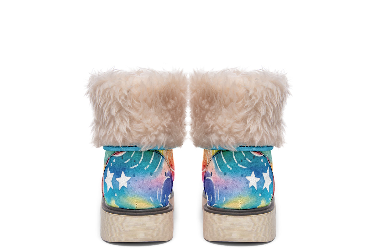 Stars And Swirls Polar Boots