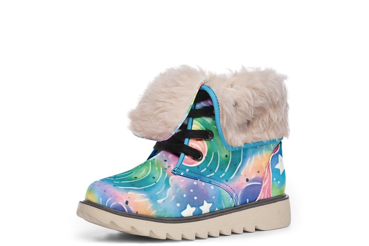 Stars And Swirls Polar Boots