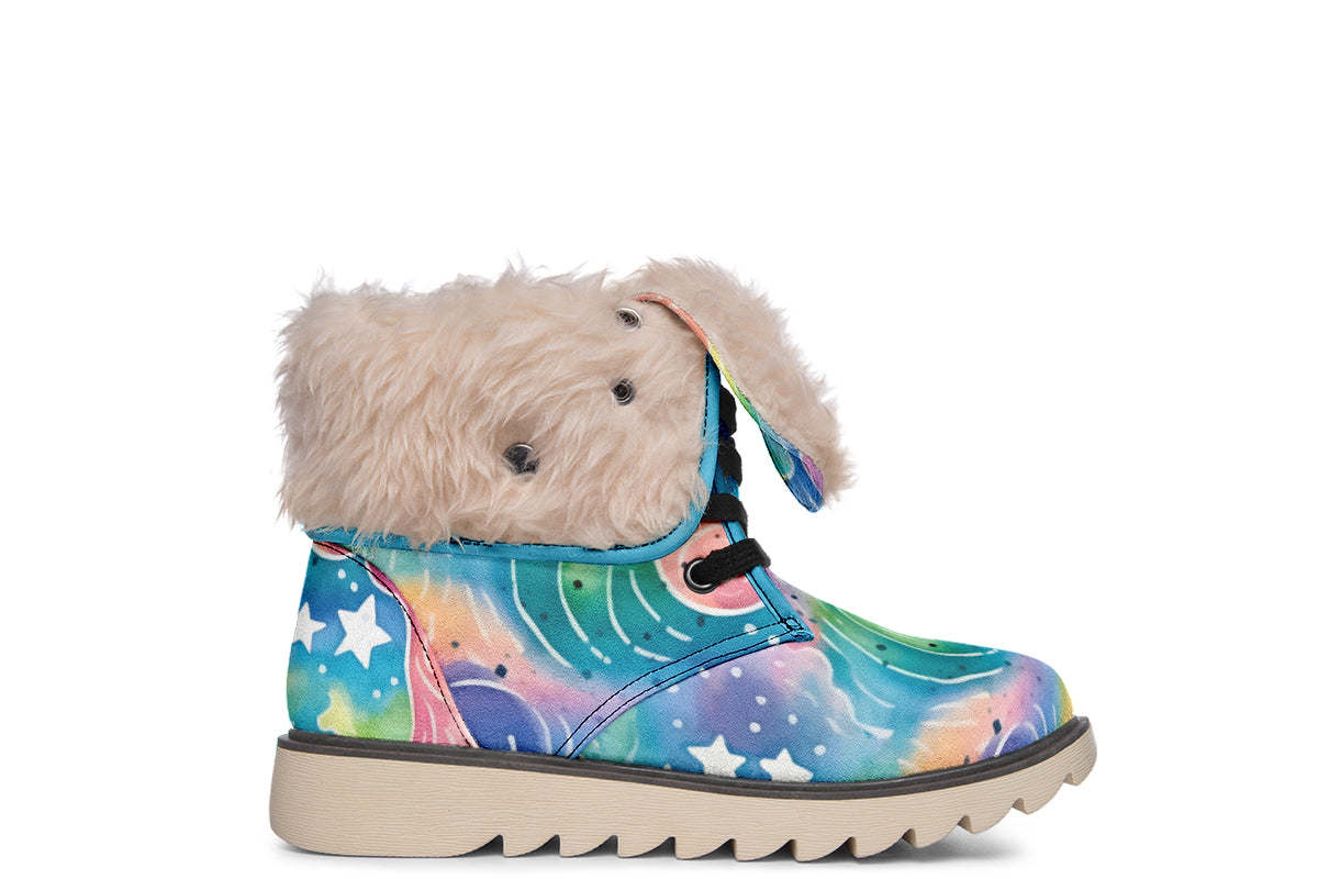 Stars And Swirls Polar Boots