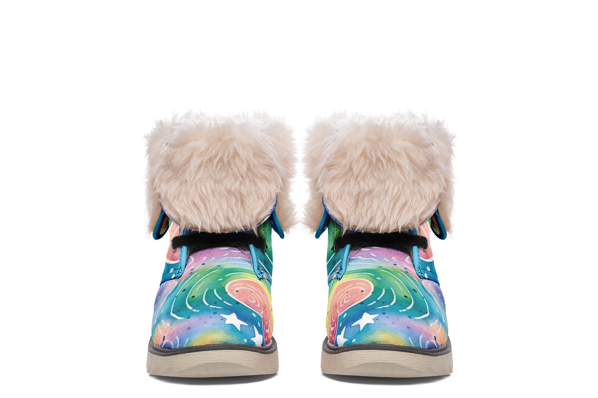 Stars And Swirls Polar Boots