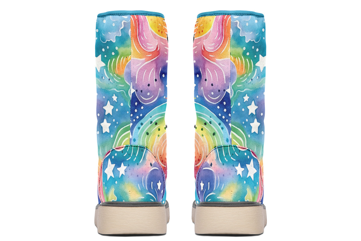 Stars And Swirls Polar Boots