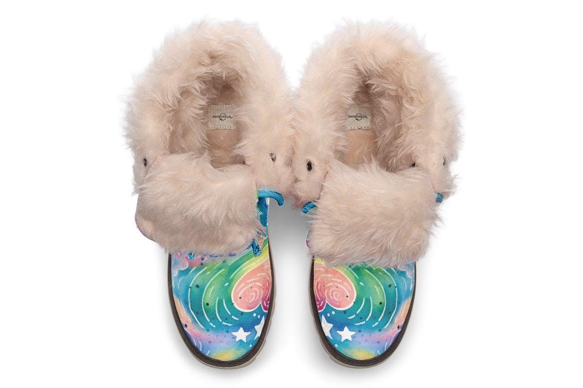 Stars And Swirls Polar Boots