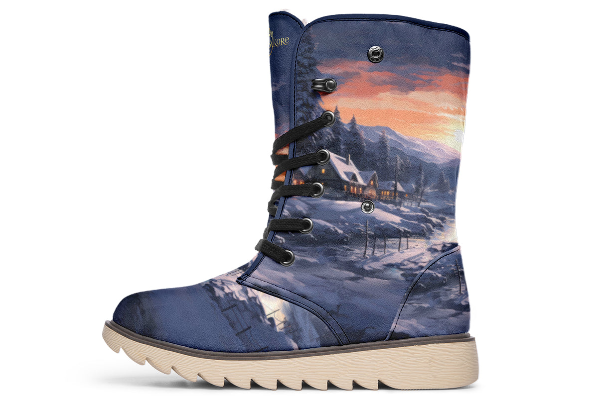 Winter Sunset Polar Boots
