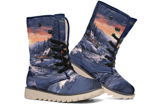 Winter Sunset Polar Boots