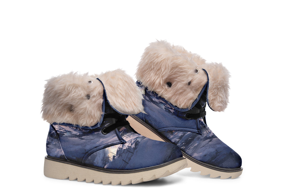 Winter Sunset Polar Boots