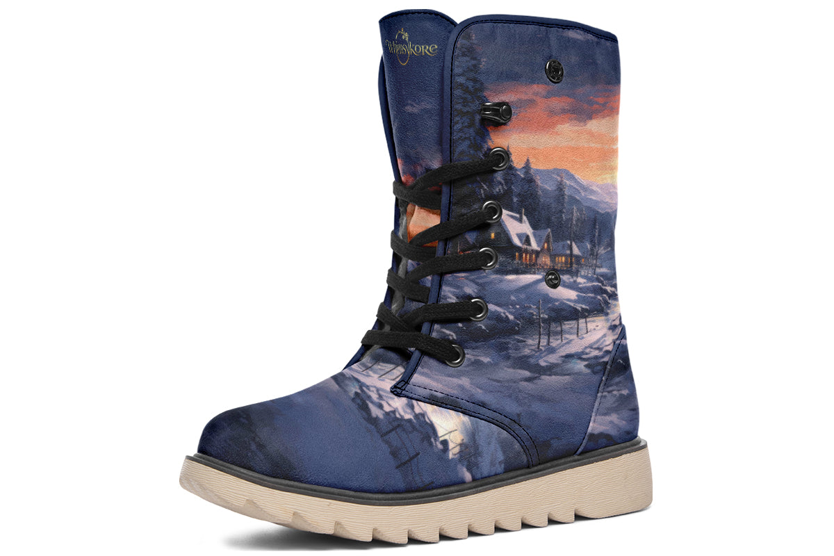 Winter Sunset Polar Boots