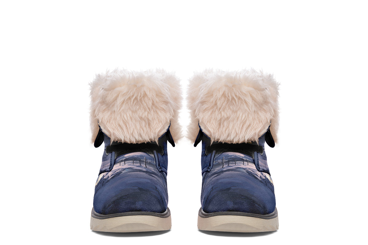 Winter Sunset Polar Boots