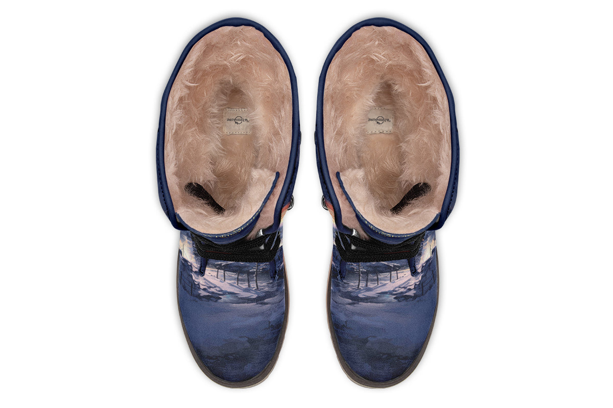 Winter Sunset Polar Boots