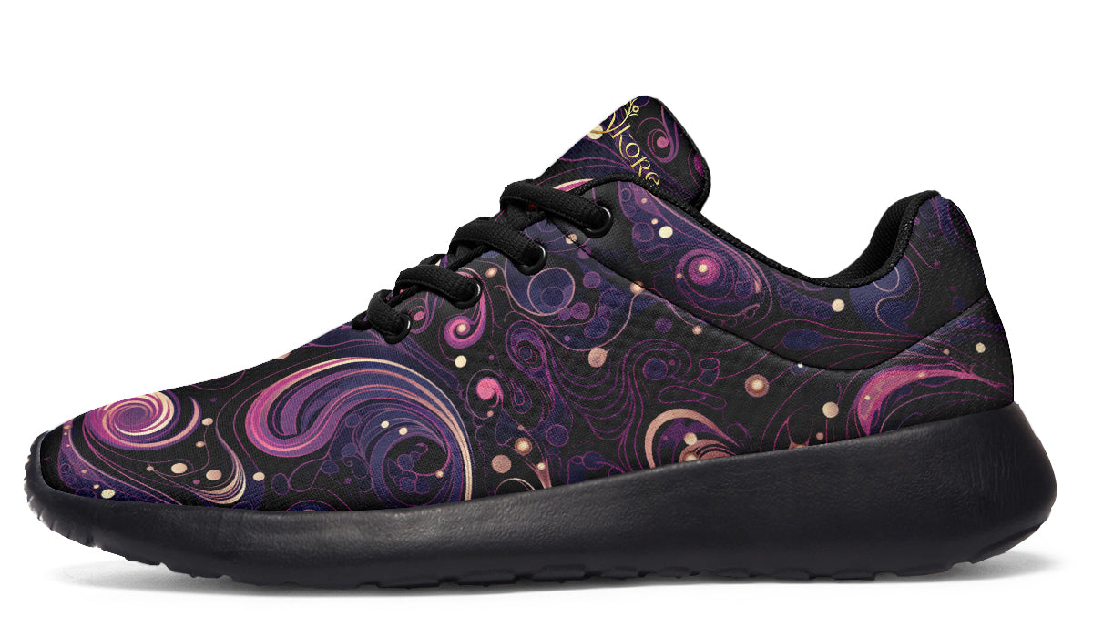 Purple Swirls Sneakers