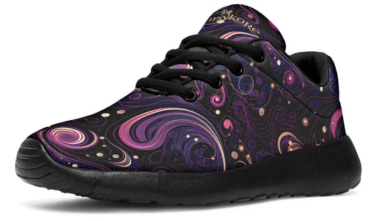 Purple Swirls Sneakers