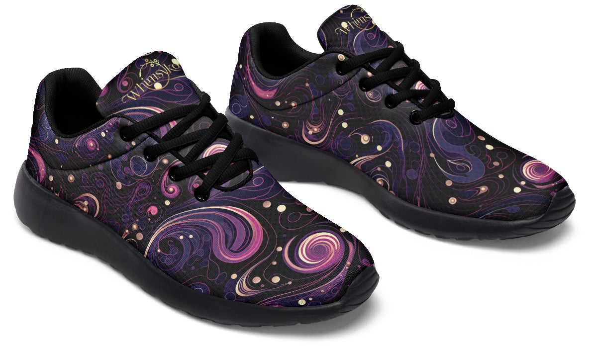 Purple Swirls Sneakers