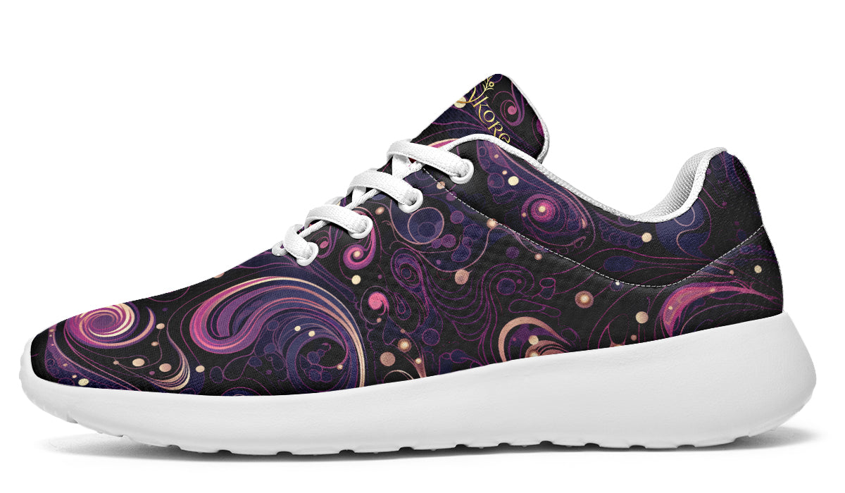 Purple Swirls Sneakers