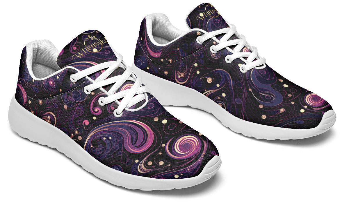 Purple Swirls Sneakers