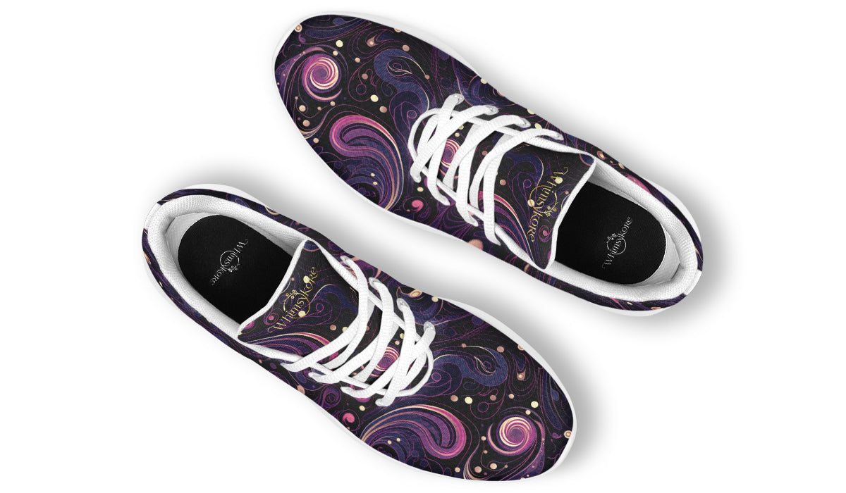 Purple Swirls Sneakers