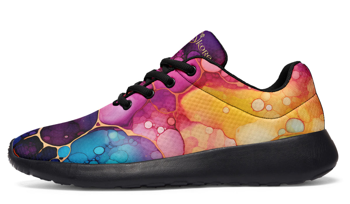 Rainbow Spill Sneakers