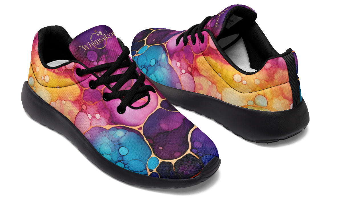 Rainbow Spill Sneakers