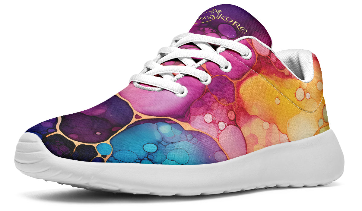 Rainbow Spill Sneakers