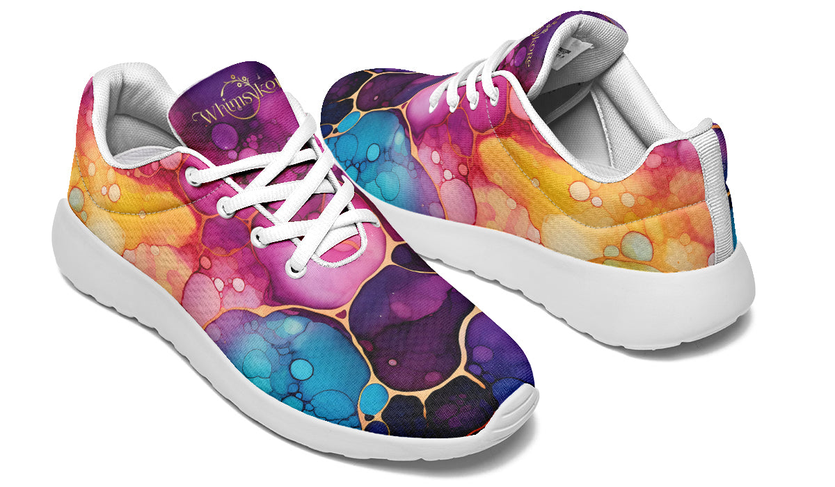 Rainbow Spill Sneakers