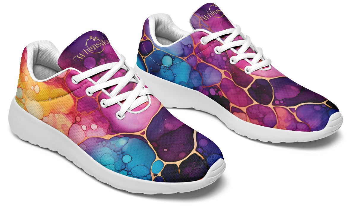 Rainbow Spill Sneakers