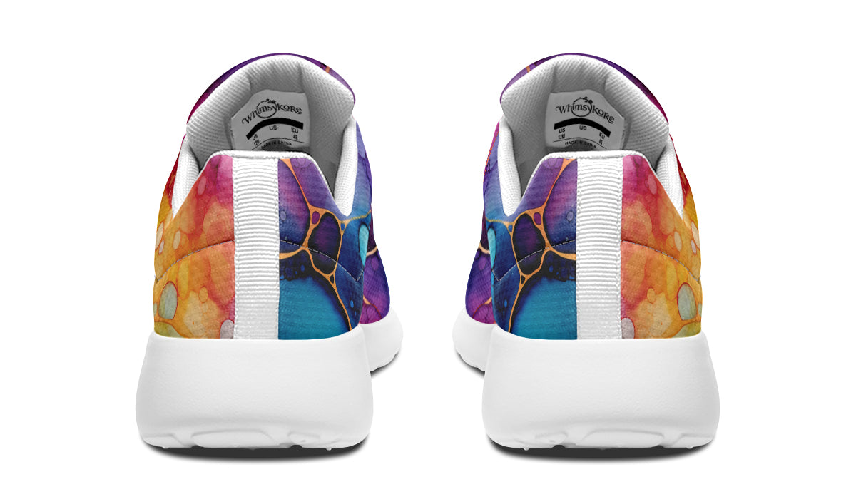 Rainbow Spill Sneakers