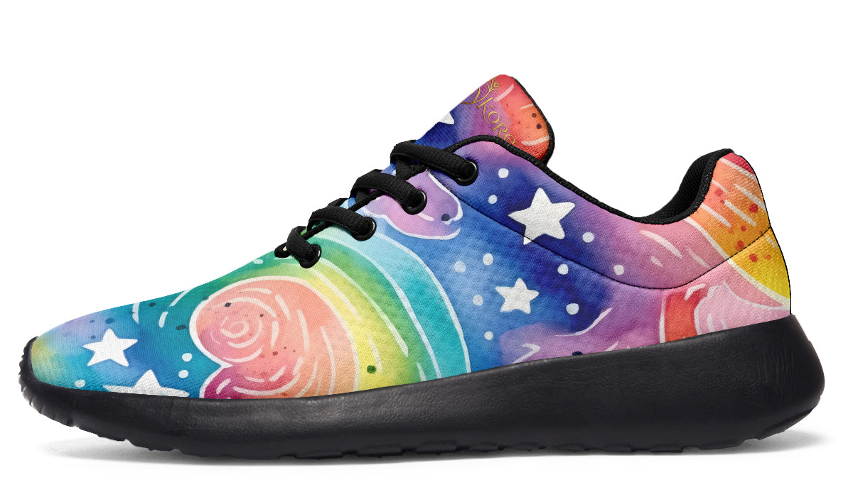 Stars And Swirls Sneakers