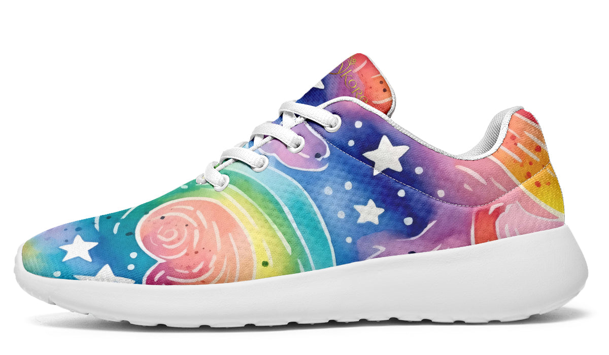 Stars And Swirls Sneakers