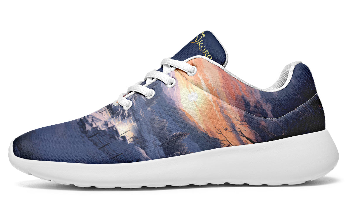 Winter Sunset Sneakers