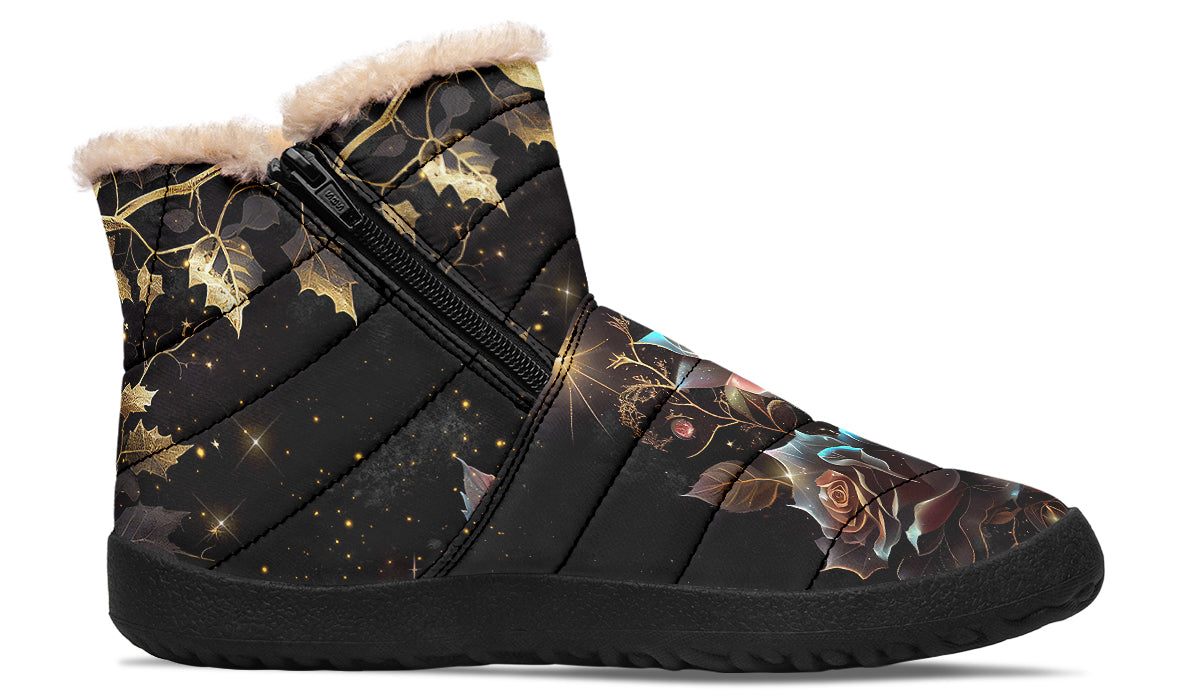 Enchanted Rose Winter Boots