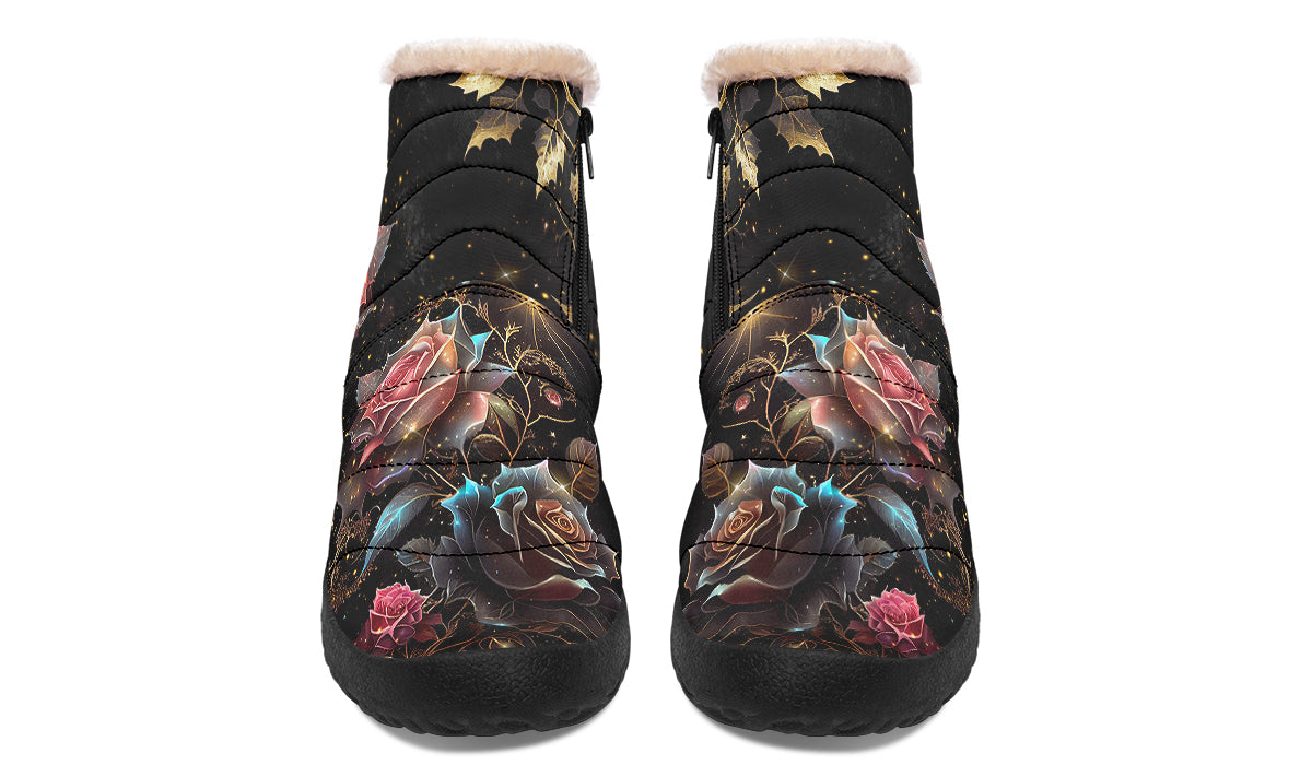 Enchanted Rose Winter Boots