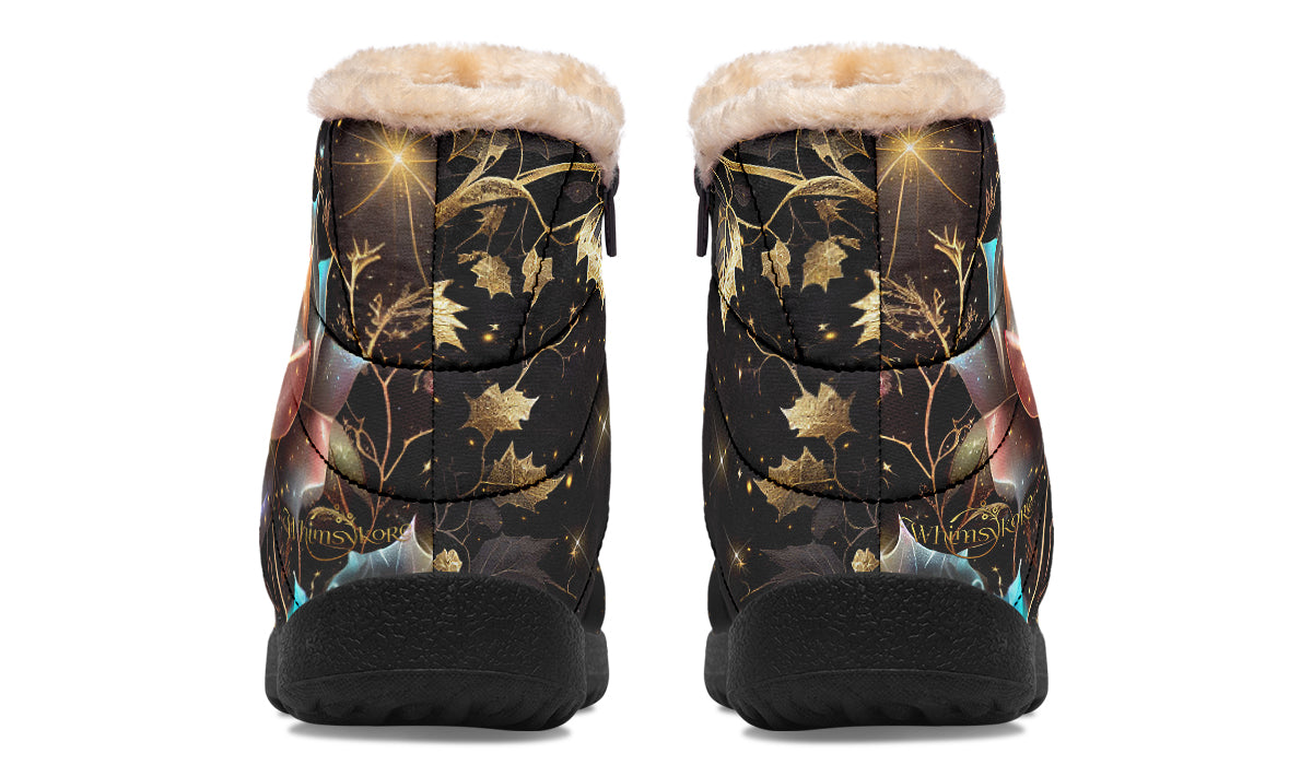 Enchanted Rose Winter Boots