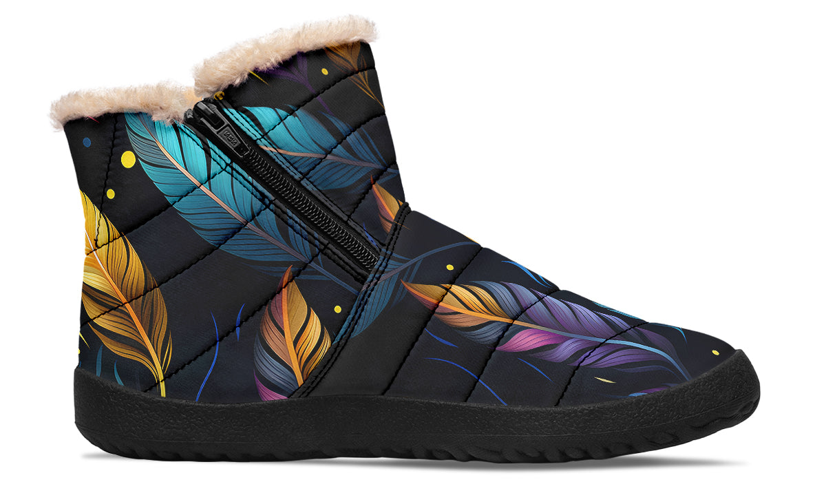 Feathers Winter Boots