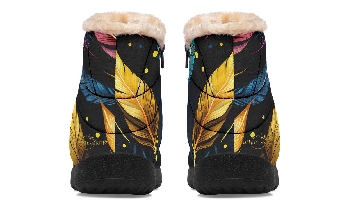 Feathers Winter Boots