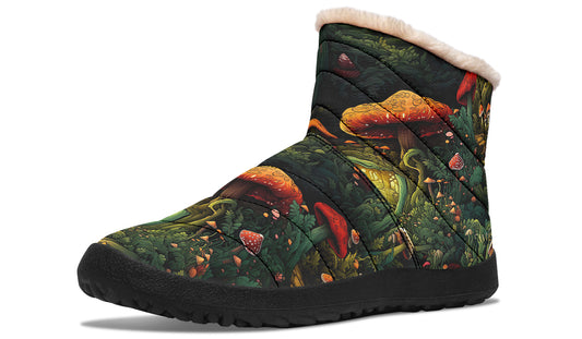 Gnomes Garden Winter Boots