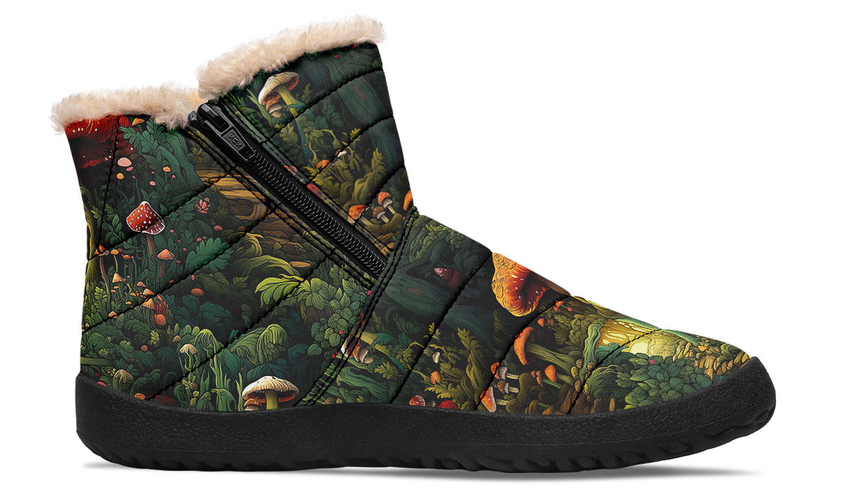 Gnomes Garden Winter Boots