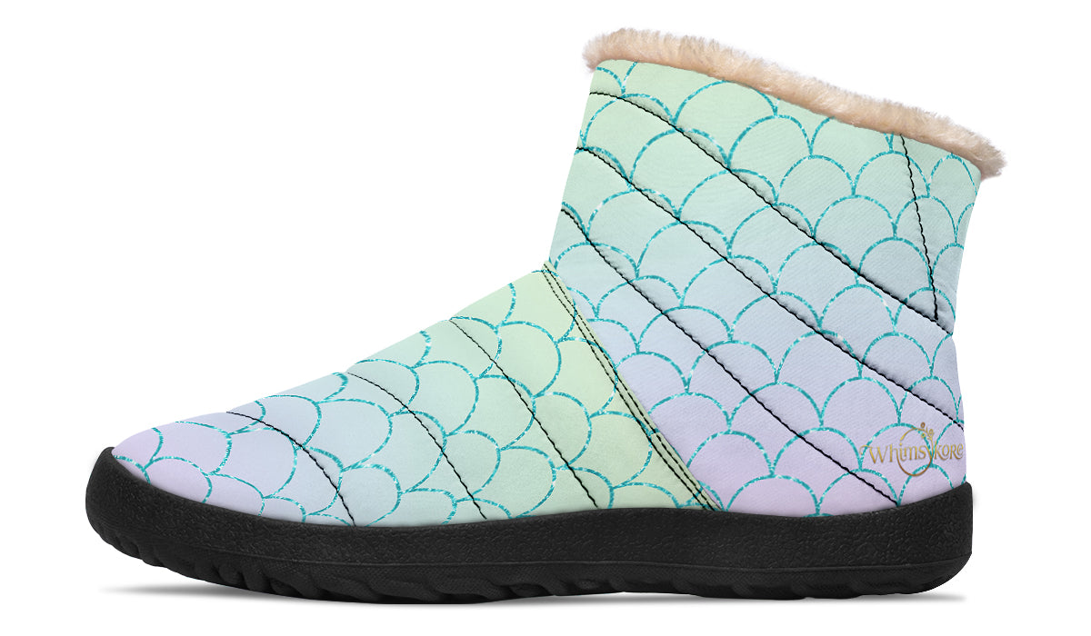 Mermaids Tail Winter Boots