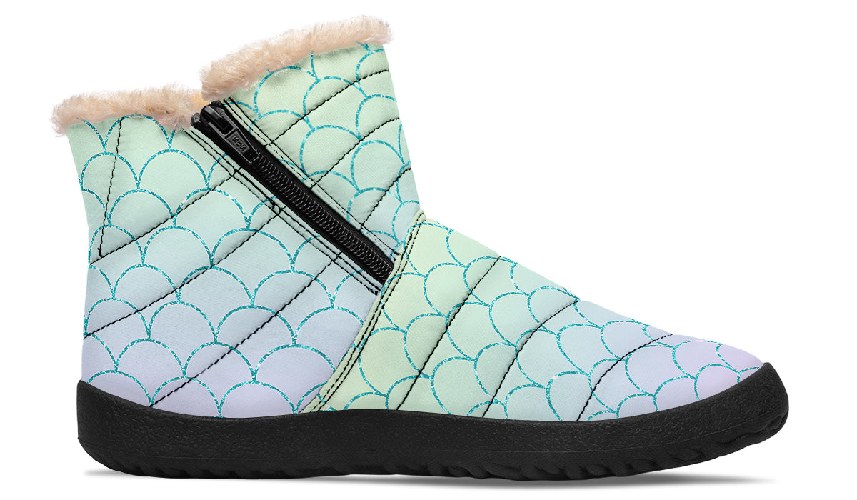 Mermaids Tail Winter Boots