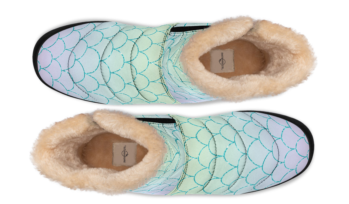 Mermaids Tail Winter Boots