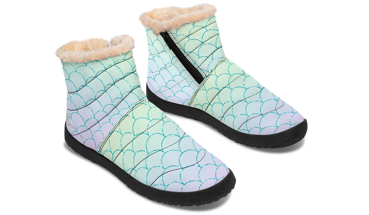 Mermaids Tail Winter Boots