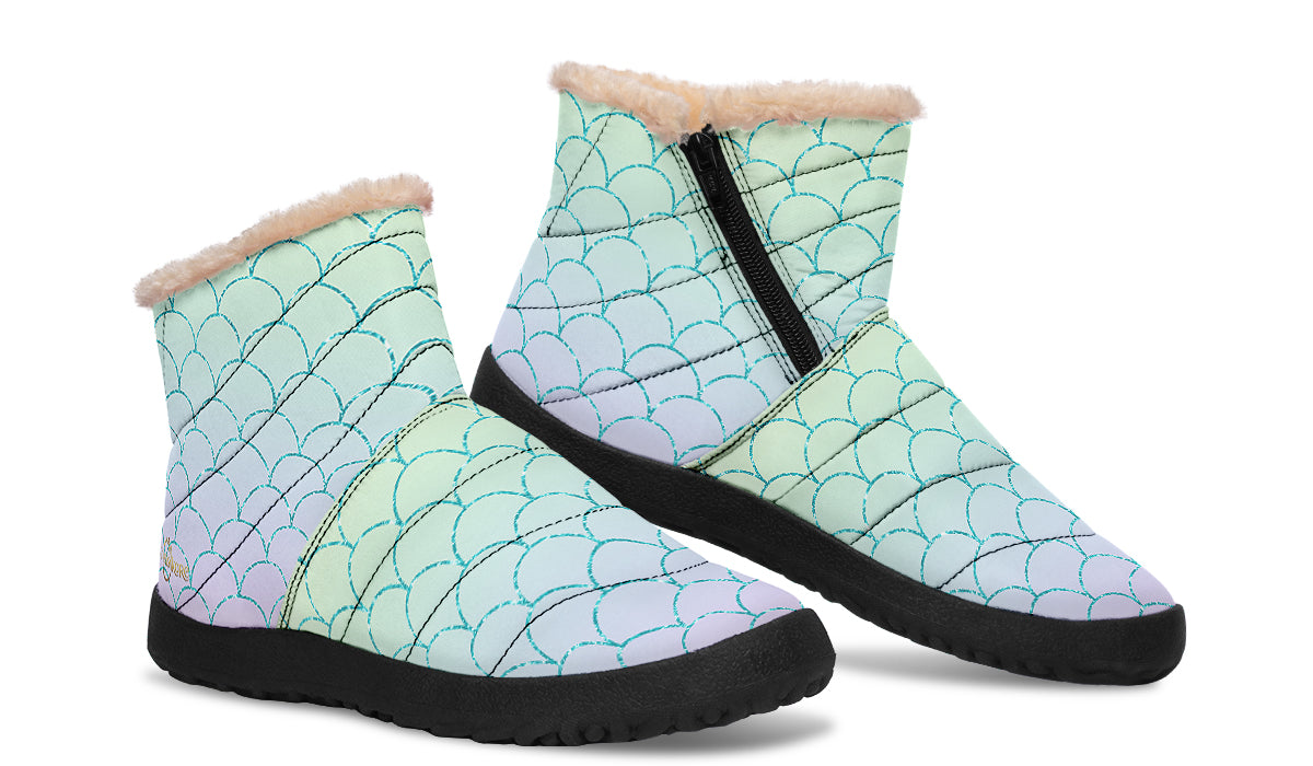 Mermaids Tail Winter Boots